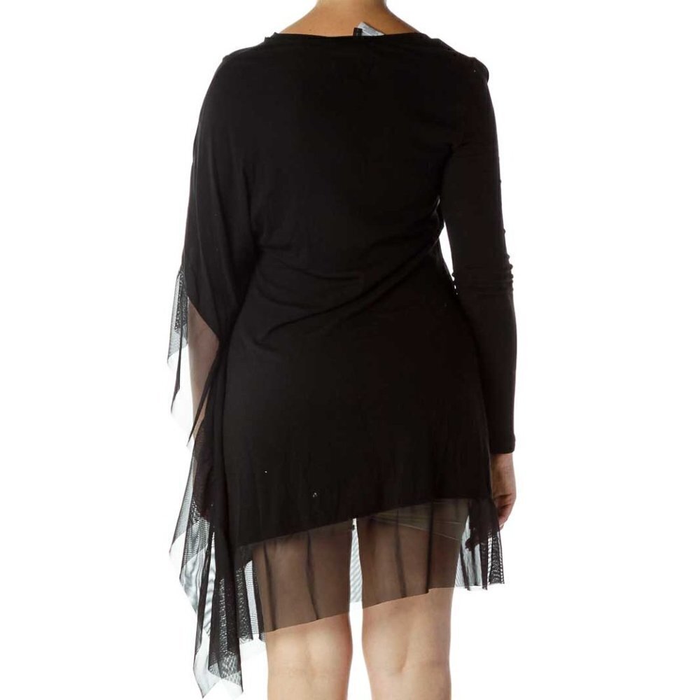 BCBG MaxAzria Black Jersey Dress - Picture 2 of 3